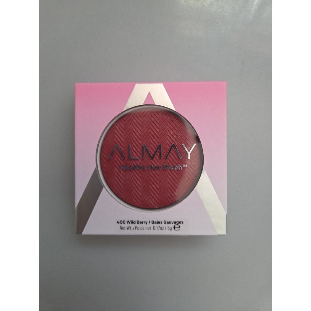 Almay‎ Healthy Hue Pressed Powder Blush #400 WILD BERRY